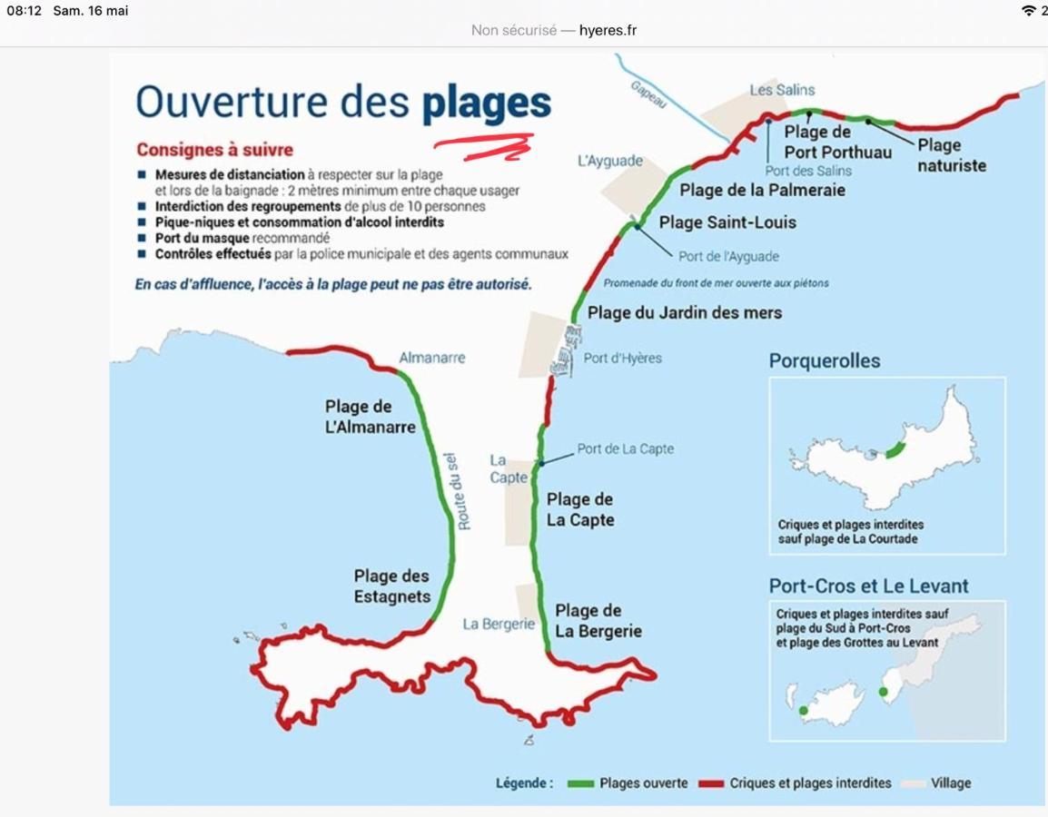 Villa Lou Gecko Hyères المظهر الخارجي الصورة
